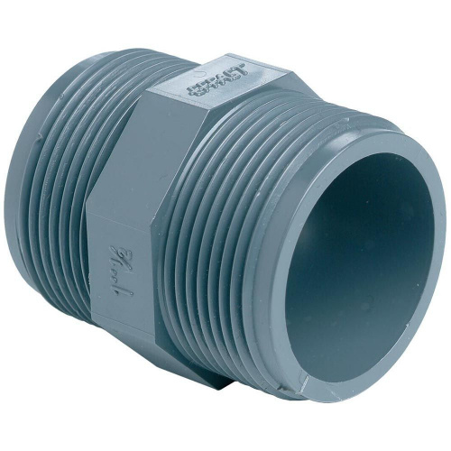 Ниппель переходной ПВХ Effast RERNIE075H, d2-1/2" Ниппель переходной ПВХ Effast RERNIE075H, d2-1/2"