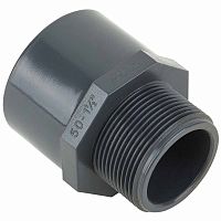Муфта ПВХ Kripsol TRM30 редукционная, с наружной резьбой