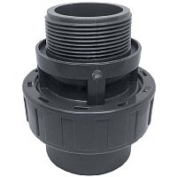 Муфта ПВХ Era UU00263 разборная с наружной резьбой, d63х2"