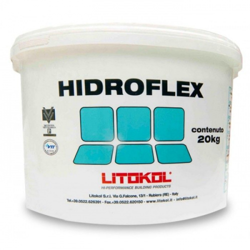 Гидроизоляционная мембрана HIDROFLEX 20 кг Гидроизоляционная мембрана HIDROFLEX 20 кг