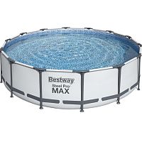 Каркасный бассейн Bestway Steel Pro 56950 (427х107 см) с картриджным фильтром, тентом и лестницей