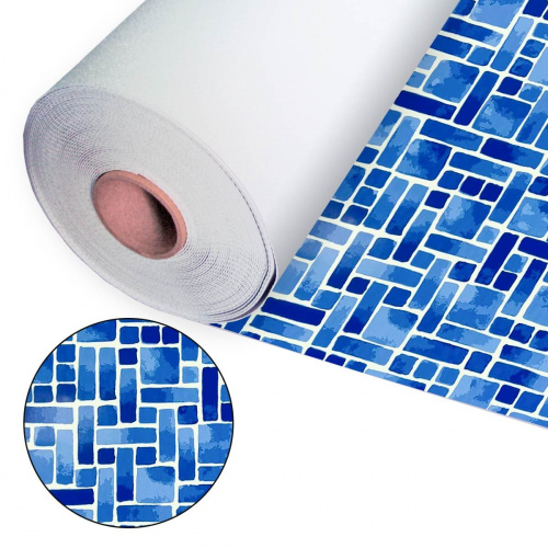 Лайнер Aquaviva Blocks 1,65x25,2m (41,58м.кв) Лайнер Aquaviva Blocks 1,65x25,2m (41,58м.кв)