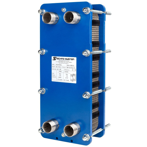 Теплообменник пластинчатый Techno System 316L Теплообменник пластинчатый Techno System 316L
