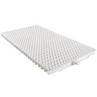 Переливная решетка Aquaviva TG-03 Grift Claw с центральным соединением 245x25 мм (белая)  