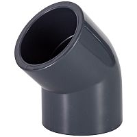 Колено ПВХ Aquaviva 45°